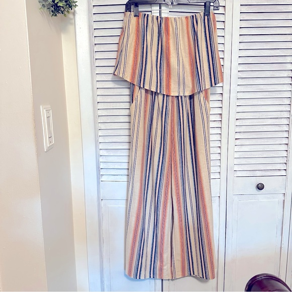 BeBop Pants - Bebop striped romper M nwt